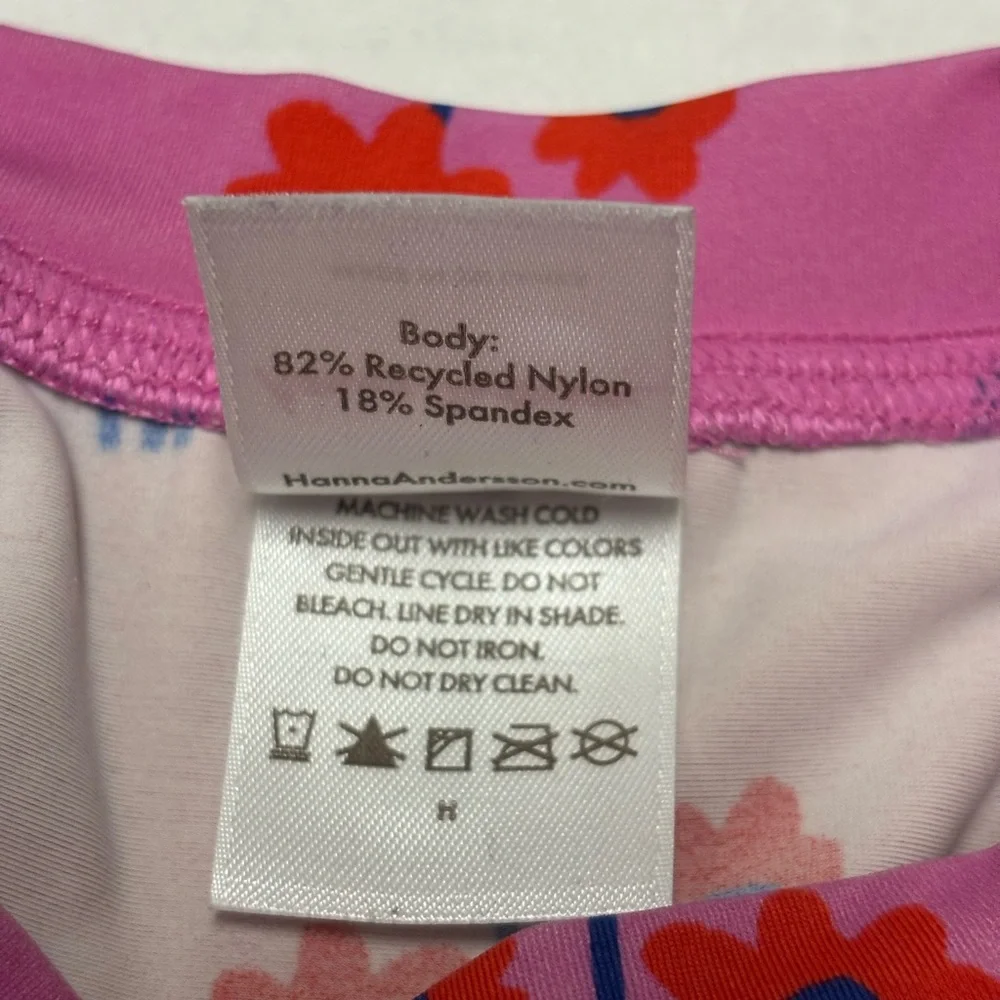 Hanna Andersson rashguard top, size 12